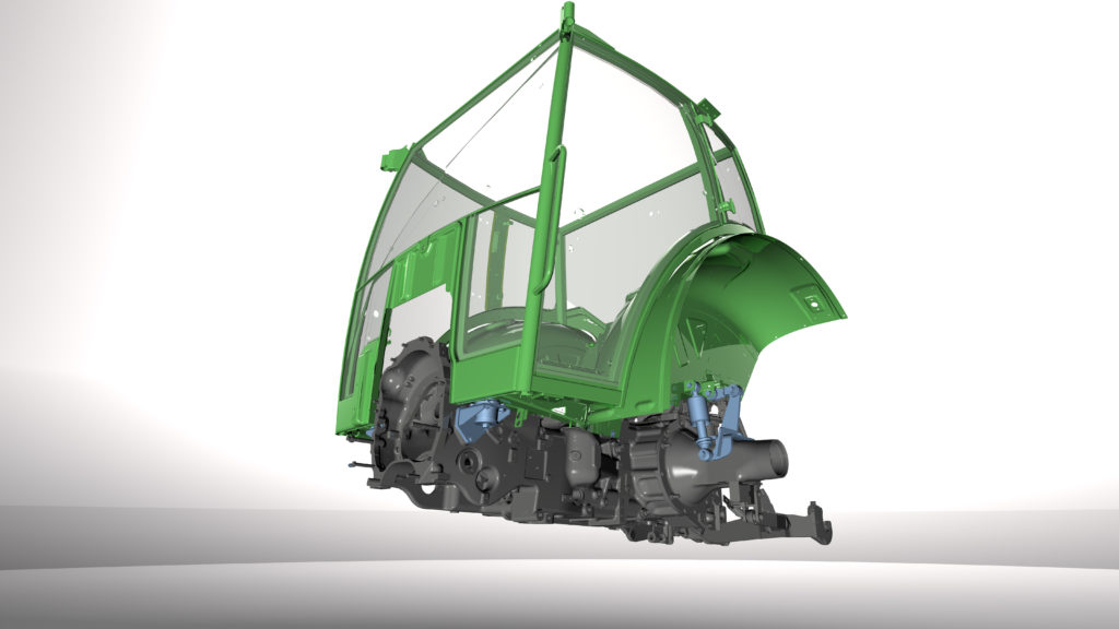 Fendt Kabinenfederung