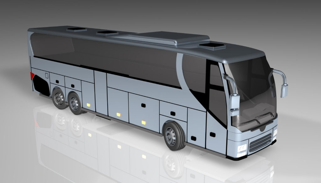 Reisebus, 3‑achsig