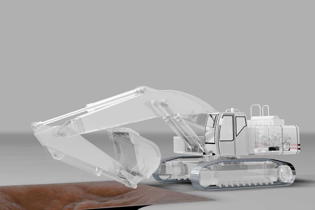 Kettenbagger, Crawler excavator