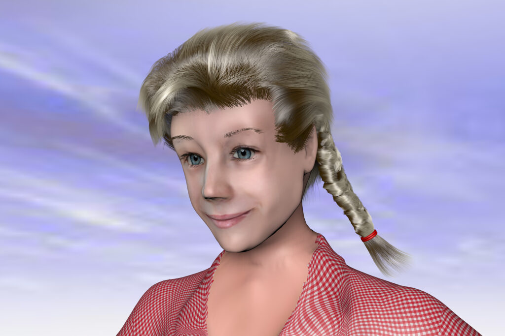 Charakter Mädchen