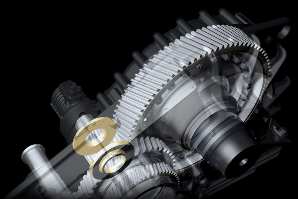 Bahngetriebe, Rail Gearbox